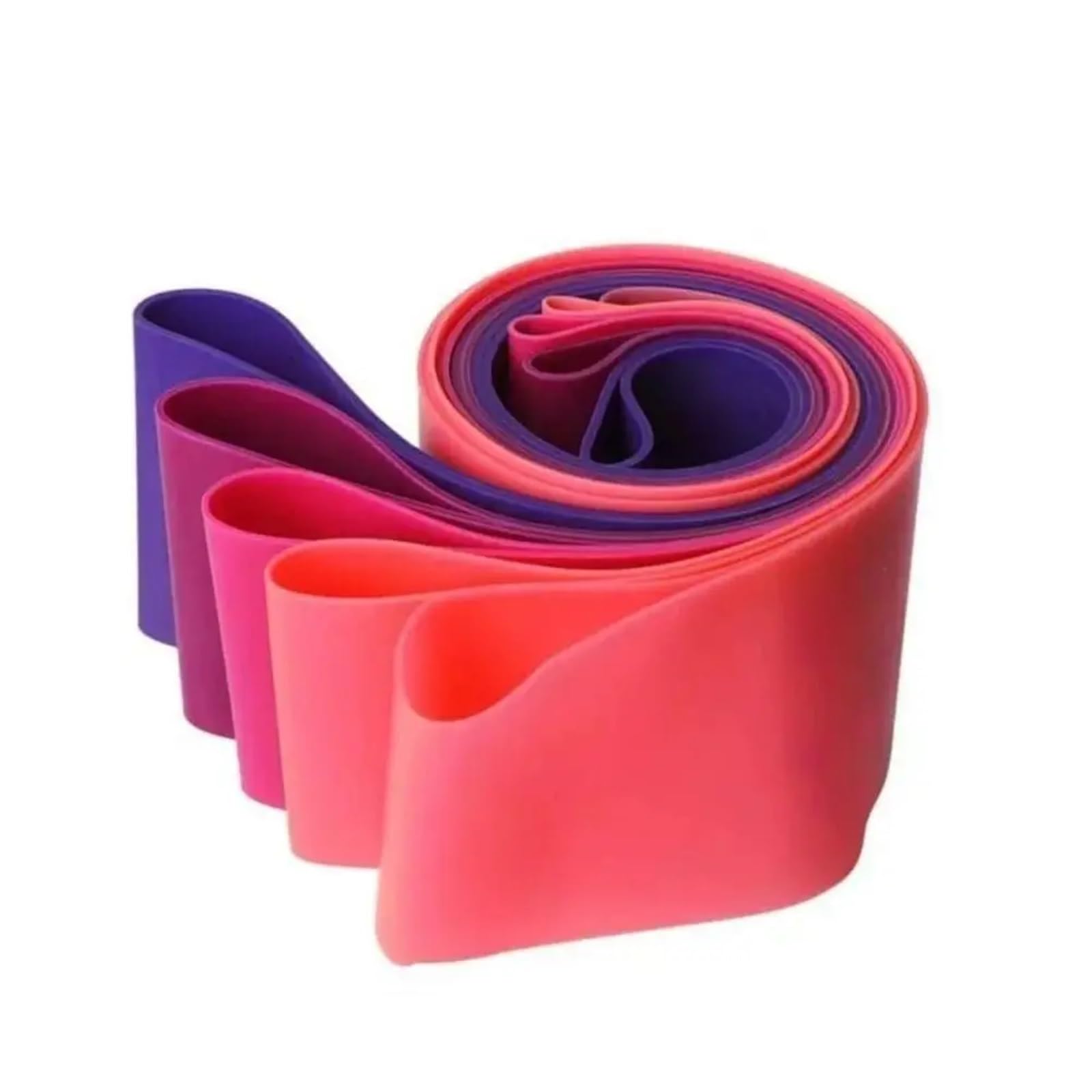 5 fasce elastiche for esercizi, di resistenza Pilates Flexbands ispessite per Allenamento