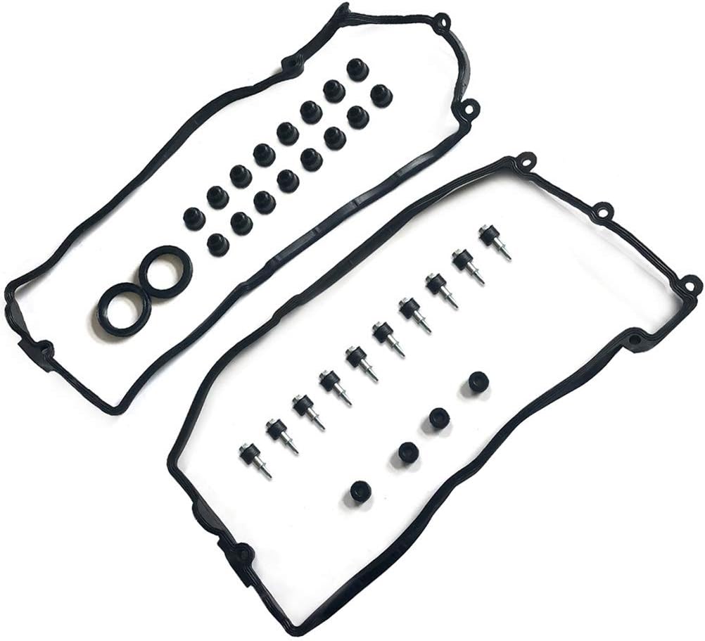 ECCPP Valve Cover Gasket Fits for BMW 545i 4.4L 11 12 7 513 194,11127513195