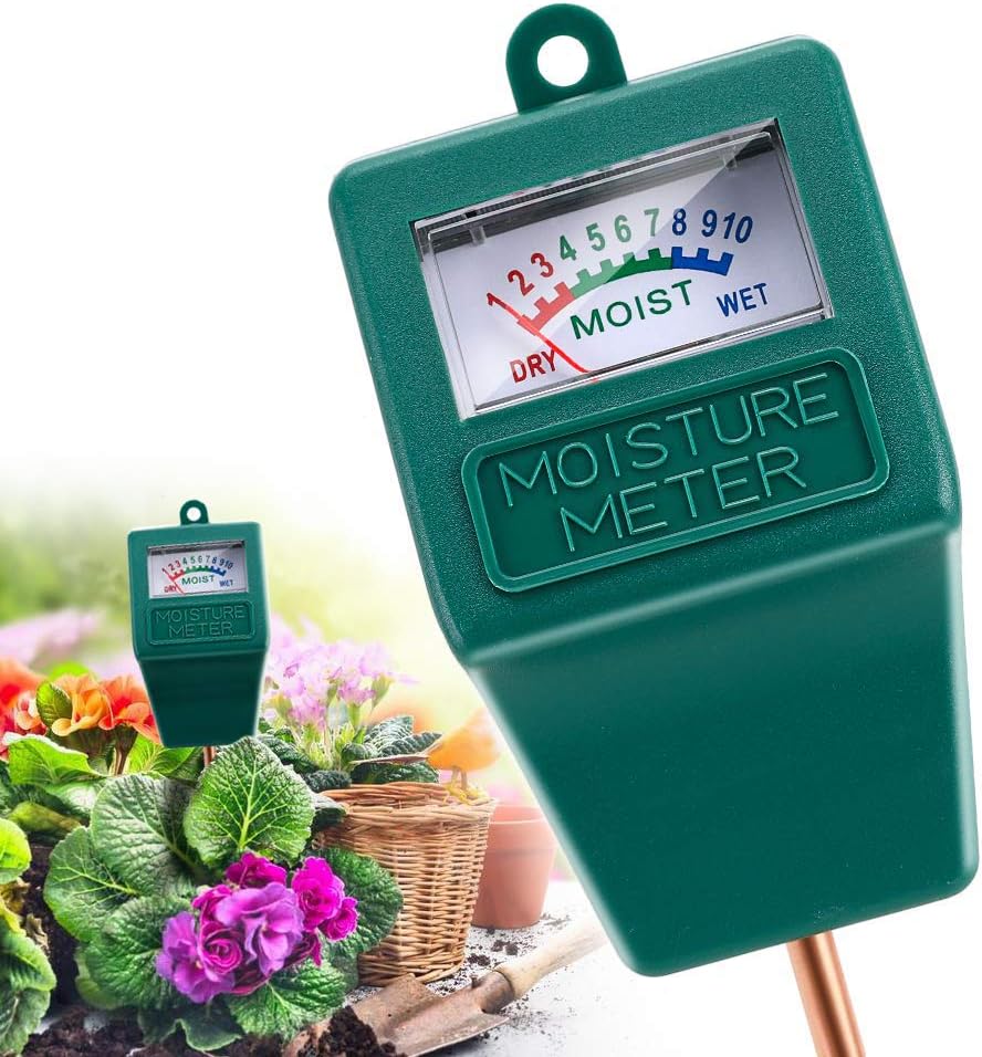 Elekin Soil Moisture Meter Instant Detection Soil Water Monitor for Garden(Dark Blue)