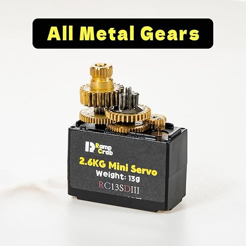 Miniatura 4 de Servo de dirección RC con soporte de montaje y servo bocina para FMS FCX24, piezas de automóvil a control remoto, piezas de actualización para RC