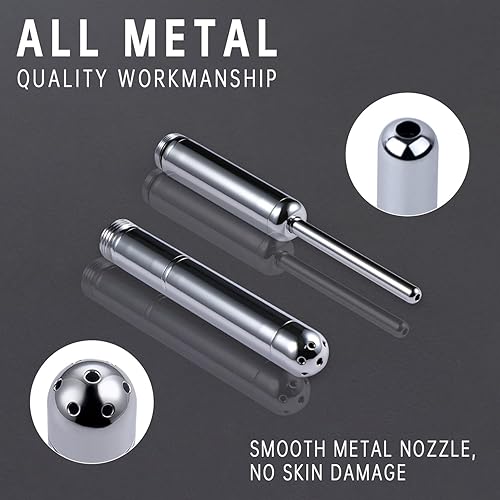 Miniatura 5 de Kit de enema de ducha filtrado con válvula de control de agua, desviador, manguera de 100 pulgadas y varilla de filtro de algodón para filtrar