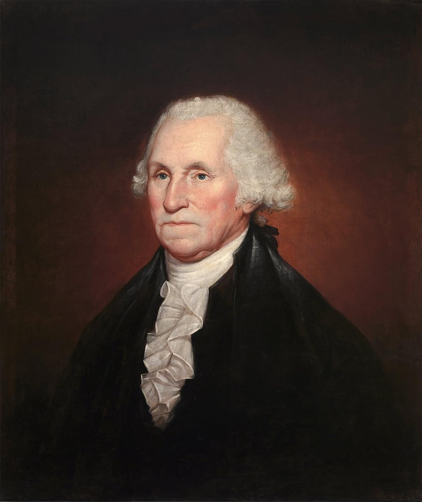 Artxlxxbn No Frame Famous Prints Artwork Pictures Poster Painting Art George Washington By Rembrandt Peale Artwork Landscape Pictures For Home Decor 60X90cm