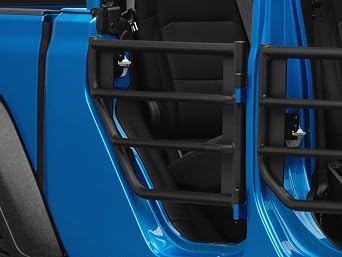 Barricade Tubular Adventure Doors; Rear Compatible for 20-25 Jeep Gladiator JT