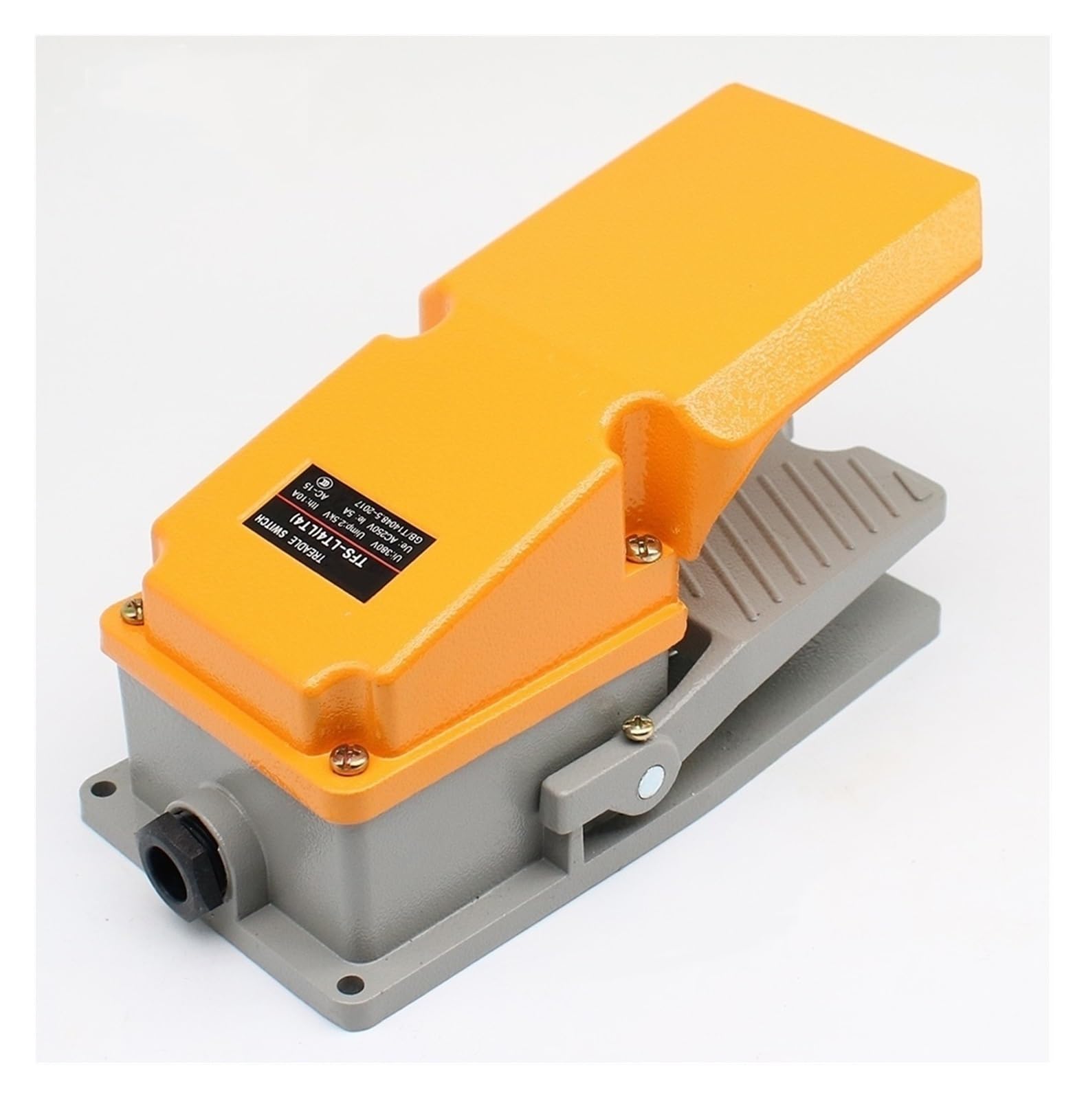 Interruptor de pedal LT4 de alta resistencia y contacto de plata pura