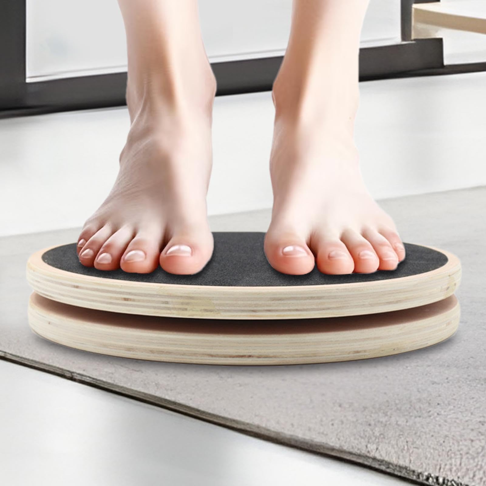 Attrezzo per scolpire la vita – Disco in legno AB | Attrezzatura per esercizi fisici, body trainer, attrezzi da fitness rotanti, scultura Twist per finiture braccia