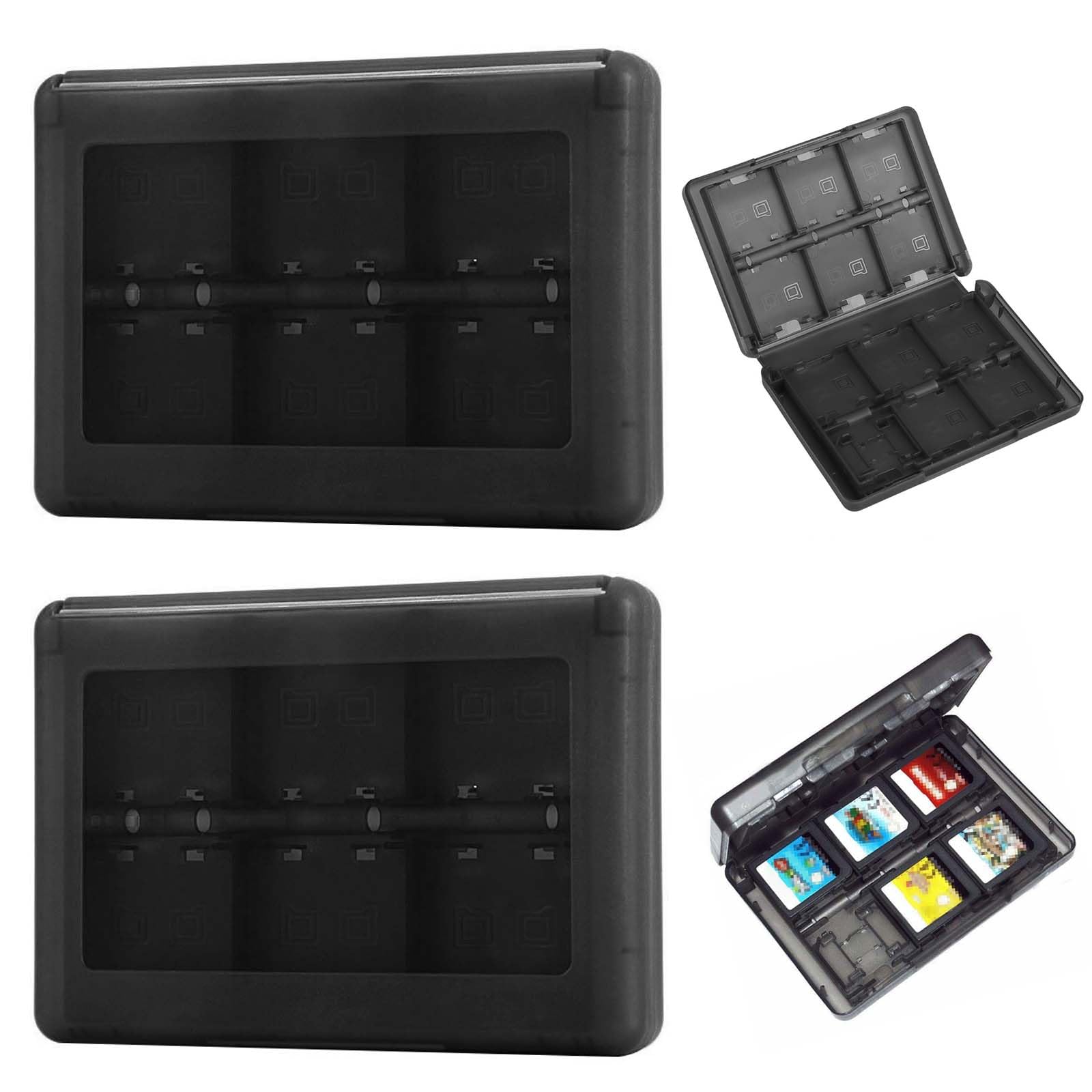 Amazon.co.jp: PAVIKE 3DS ソフトケース （2個入り）3DS/DSL用 カード 