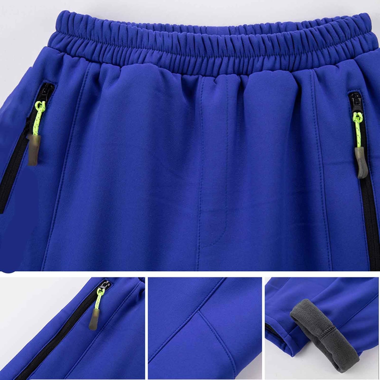 Snow Pants Girls Plus Size Elastic Waist Ski Snowpants Winter Warm Waterproof Insulated Hiking Pant Kids Clothing