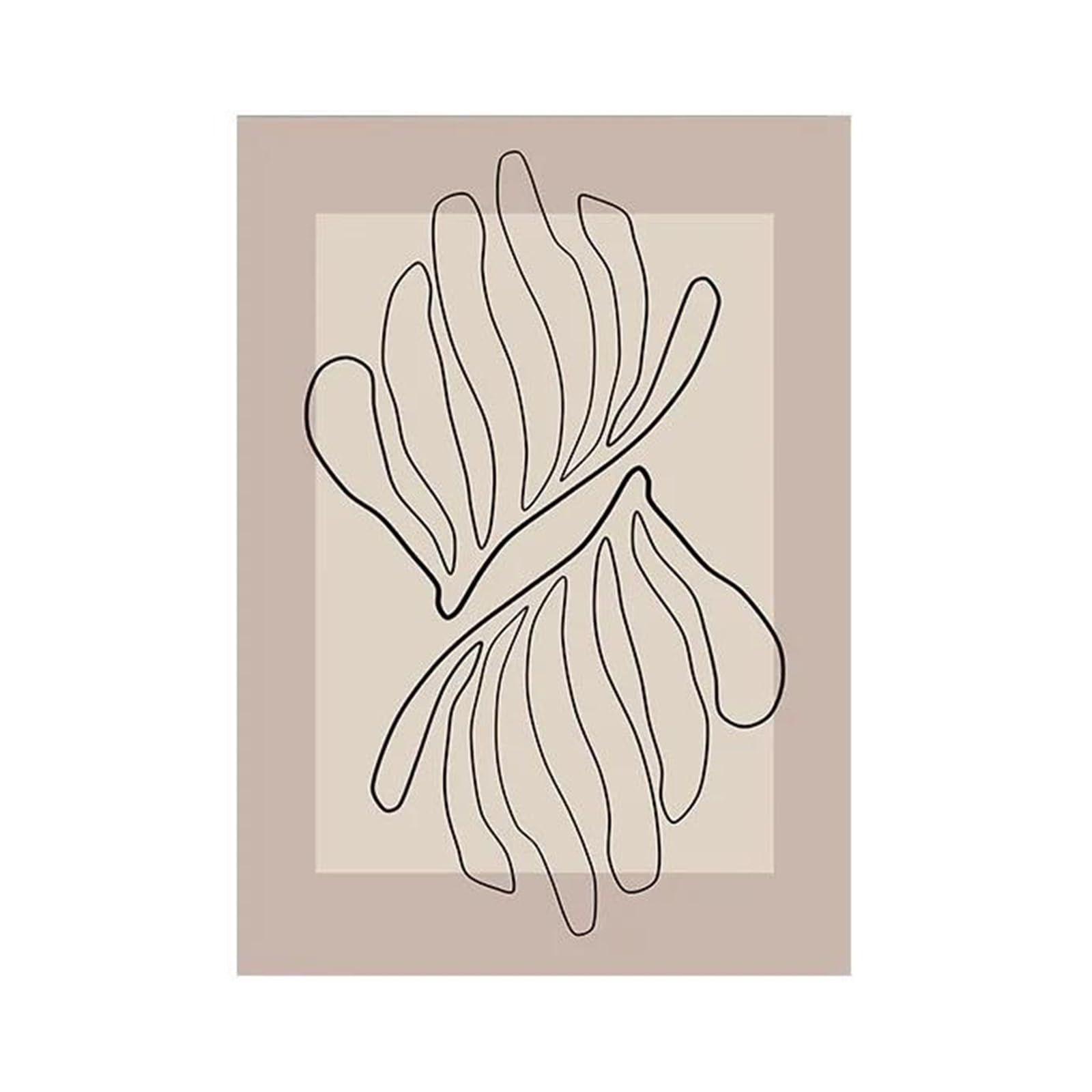 XENITE Wall Art Canvas Prints Abstract Minimalism Wall Art Posters No Frame Nordic Canvas Painting Prints Pictures For Bar Hotel Living Home Decor(F,30x40cm)