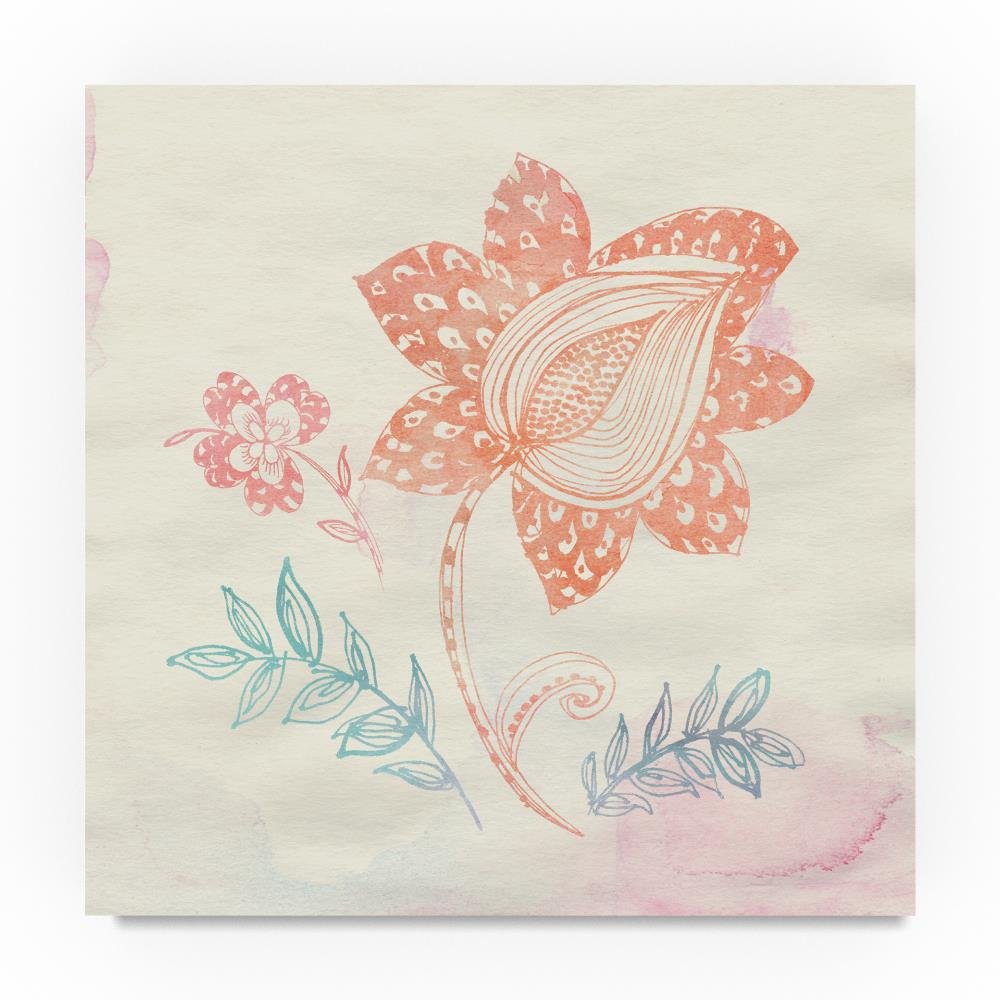 Eastern Boho I by Wild Apple Portfolio, 18x18-Inch Canvas Wall Art