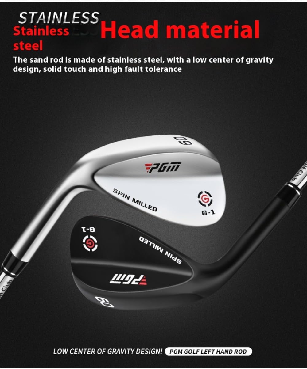 56D/60 Gradi Loft Mancino Golf Sand Wedge per Uomini e Donne Golfers Albero in Acciaio Golf Club Wedge Sport