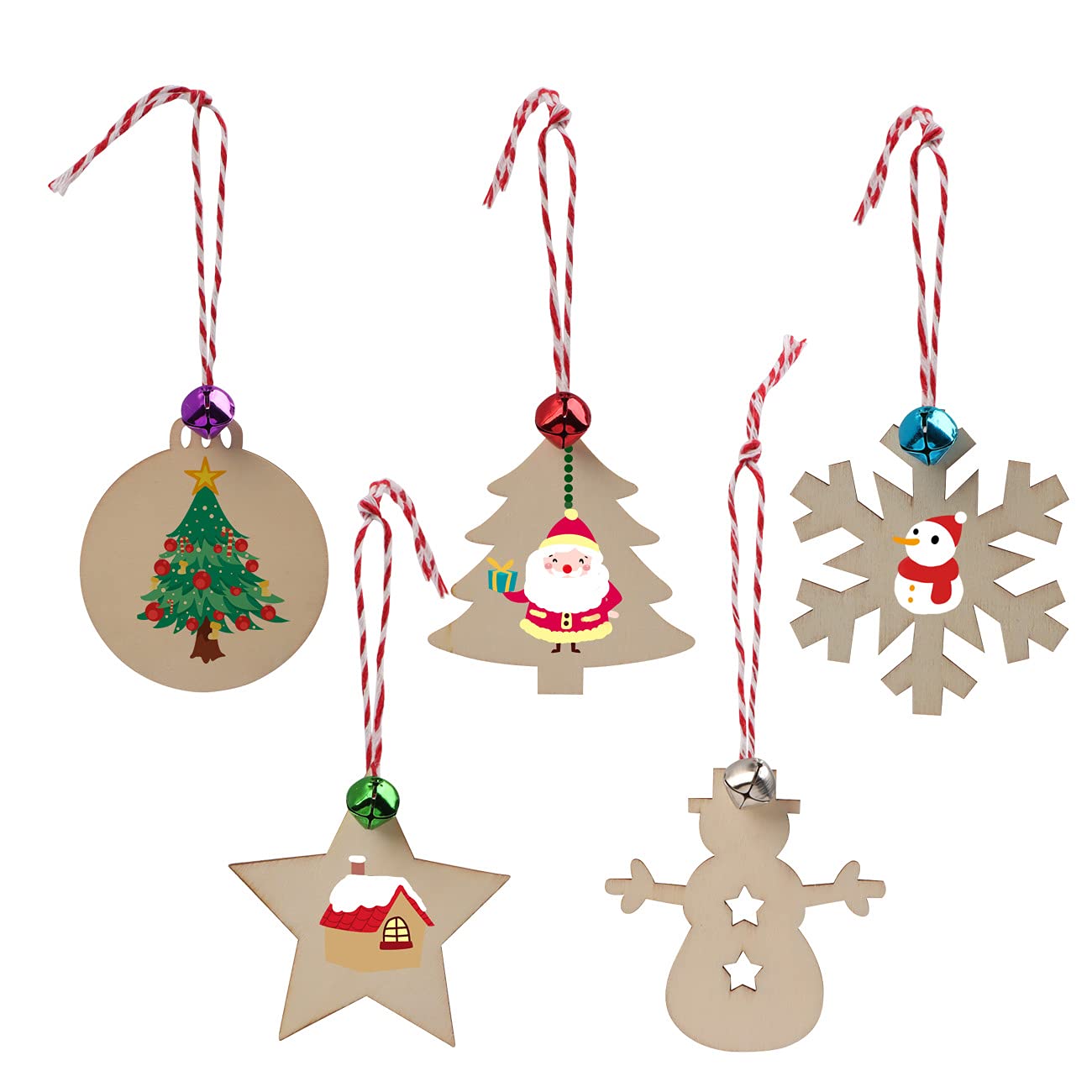 Amazon.co.jp: Atpwonz 95個セット クリスマスツリー オーナメント