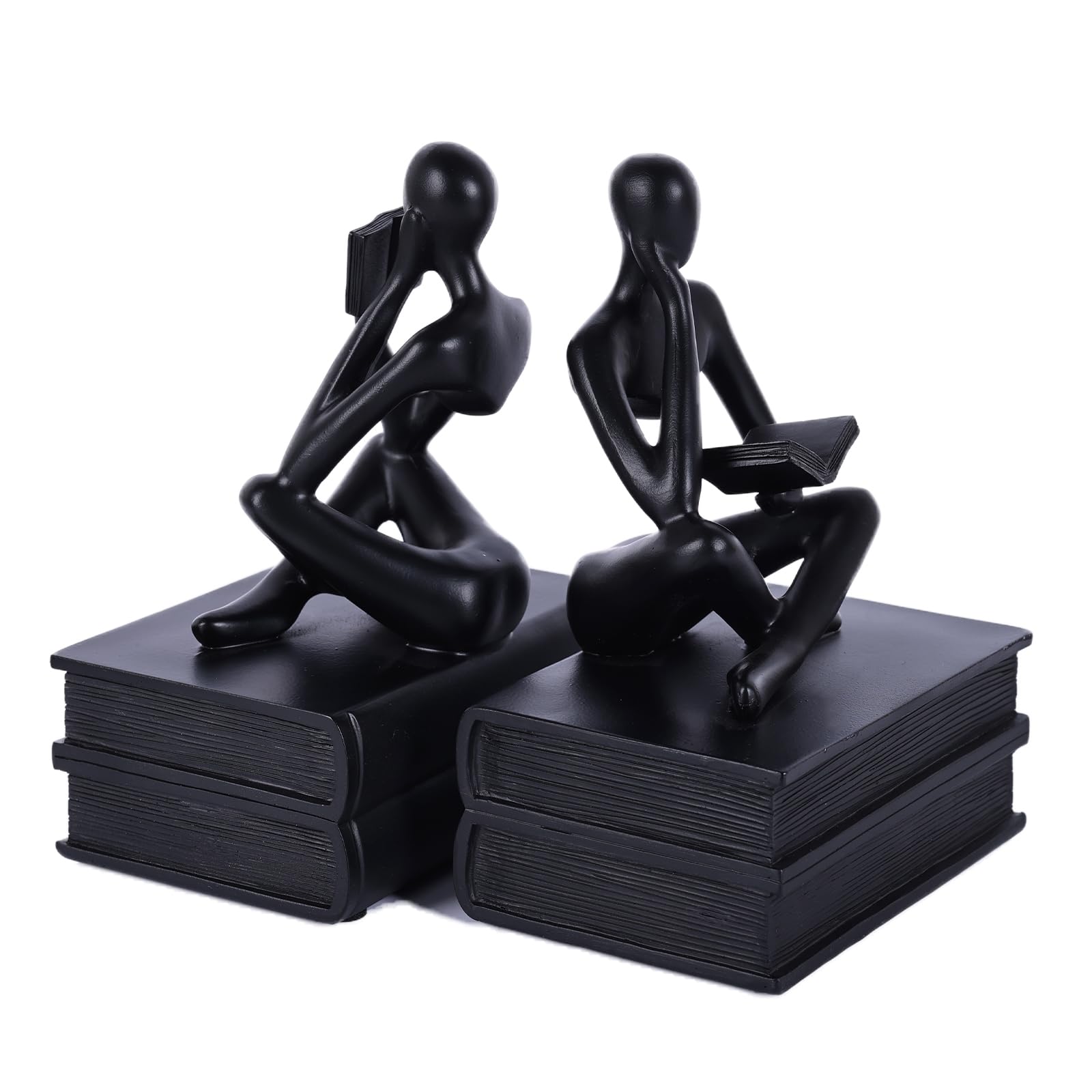 Fermalibri da lettura, regali per gli amanti dei libri, decorazione per scaffali per lettori, laureati, studenti e insegnanti, decorazione per la casa della scultura per scaffali, scrivania, ufficio e