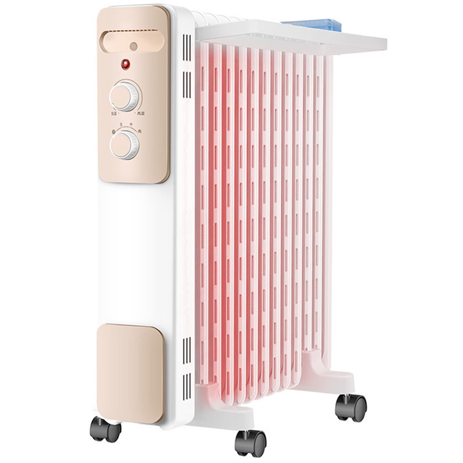 BeFormed Oil Filled Radiator 2200W Energy Saving, Electric Heating with  Thermostat, Mobile Electric Heating for Rooms Up To 30 ㎡, Electric Mobile  Heater with 13 Fins : Amazon.co.uk: DIY u0026 Tools