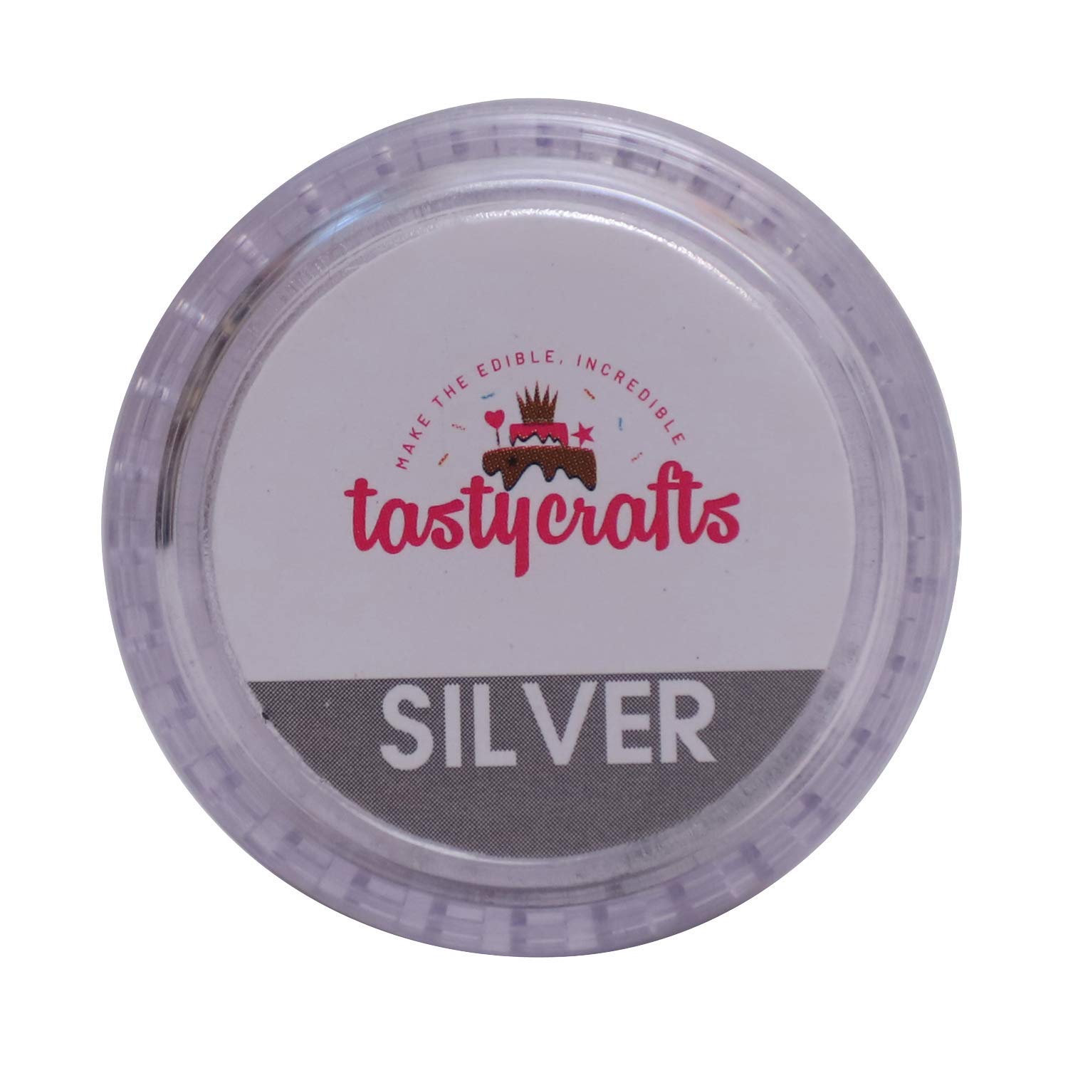See full amazon price history chart for Encrust Ventures Tasty crafts Luster Dust | Pearl Dust | Edible Product for Cake Décor | Sparkling Effect | topping | Glittering Shiner Dust | For Decorative Use, 4.25 gm - Silver Encrust Ventures Tasty crafts Luster Dust | Pearl Dust | Edible Product for Cake Décor | Sparkling Effect | topping | Glittering Shiner Dust | For Decorative Use, 4.25 gm - Silver (B08HYZQXNF) Amazon Price History, Amazon Price Tracker