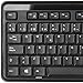 AmazonBasics - Pack de teclado y ratón inalámbricos, silenciosos y compactos, tipo...