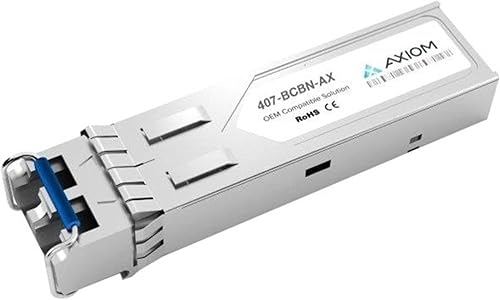 Axiom Memoria - 407-BCBN-AX 10GBASE-SR SFP+ Transceptor para Dell - 407-BCBN - para redes de datos, red óptica - 1 x red LC 10GBase-SR - Fibra