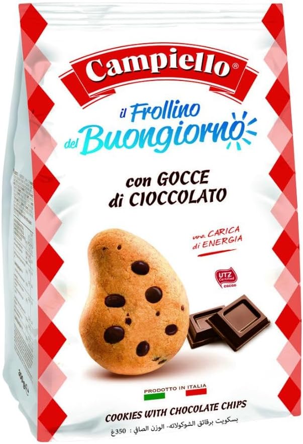 Campiello Frollino del Buongiorno Chocolate Chip Cookies - 350g