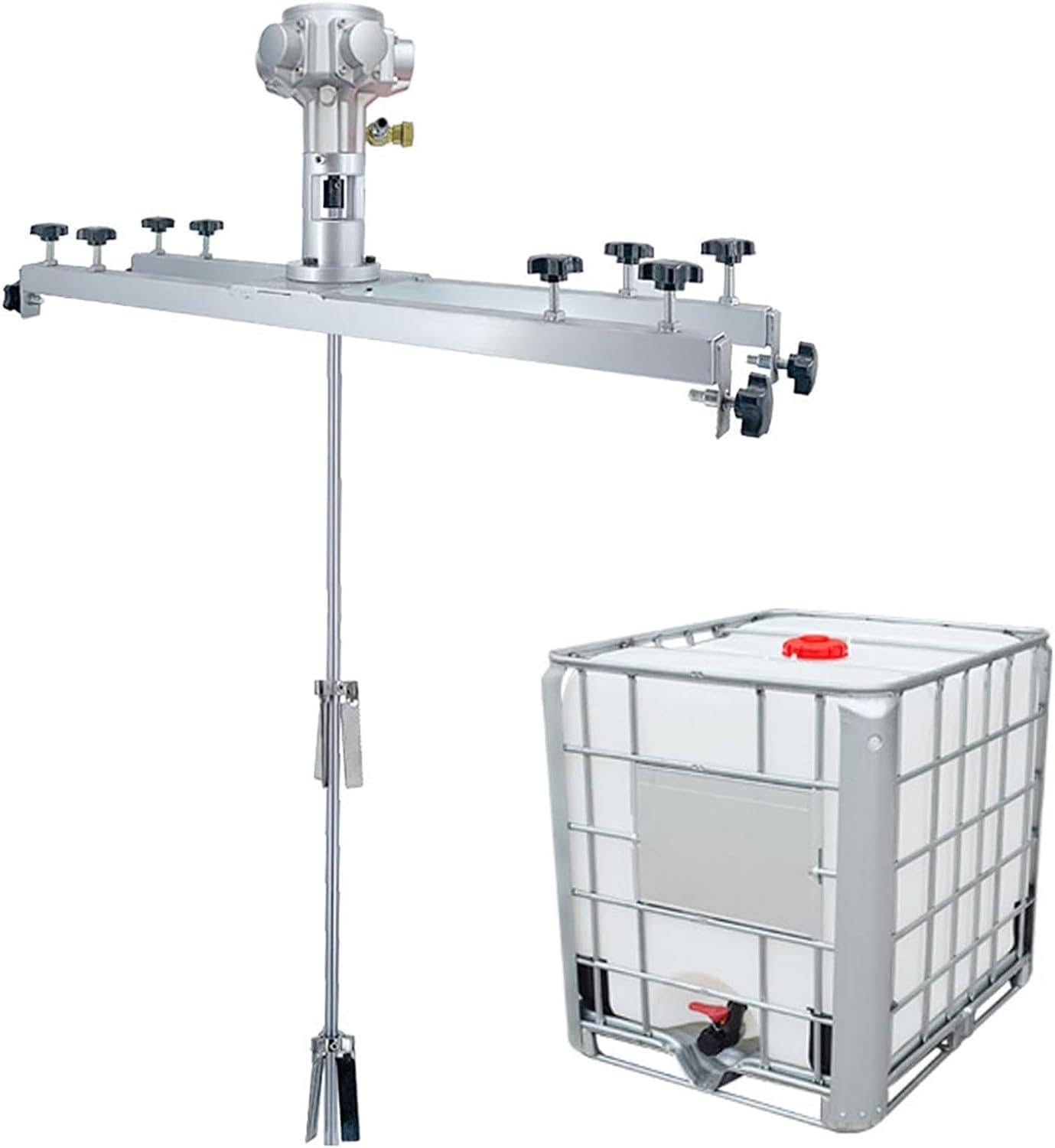 Agitatore pneumatico da 60 galloni 1/2 Hp 3/4 Hp, Miscelatore per vernice, Miscelatore a secchio, Miscelatore per staffa per macchina per agitazione pneumatica, Strumento di miscelazione della vernice