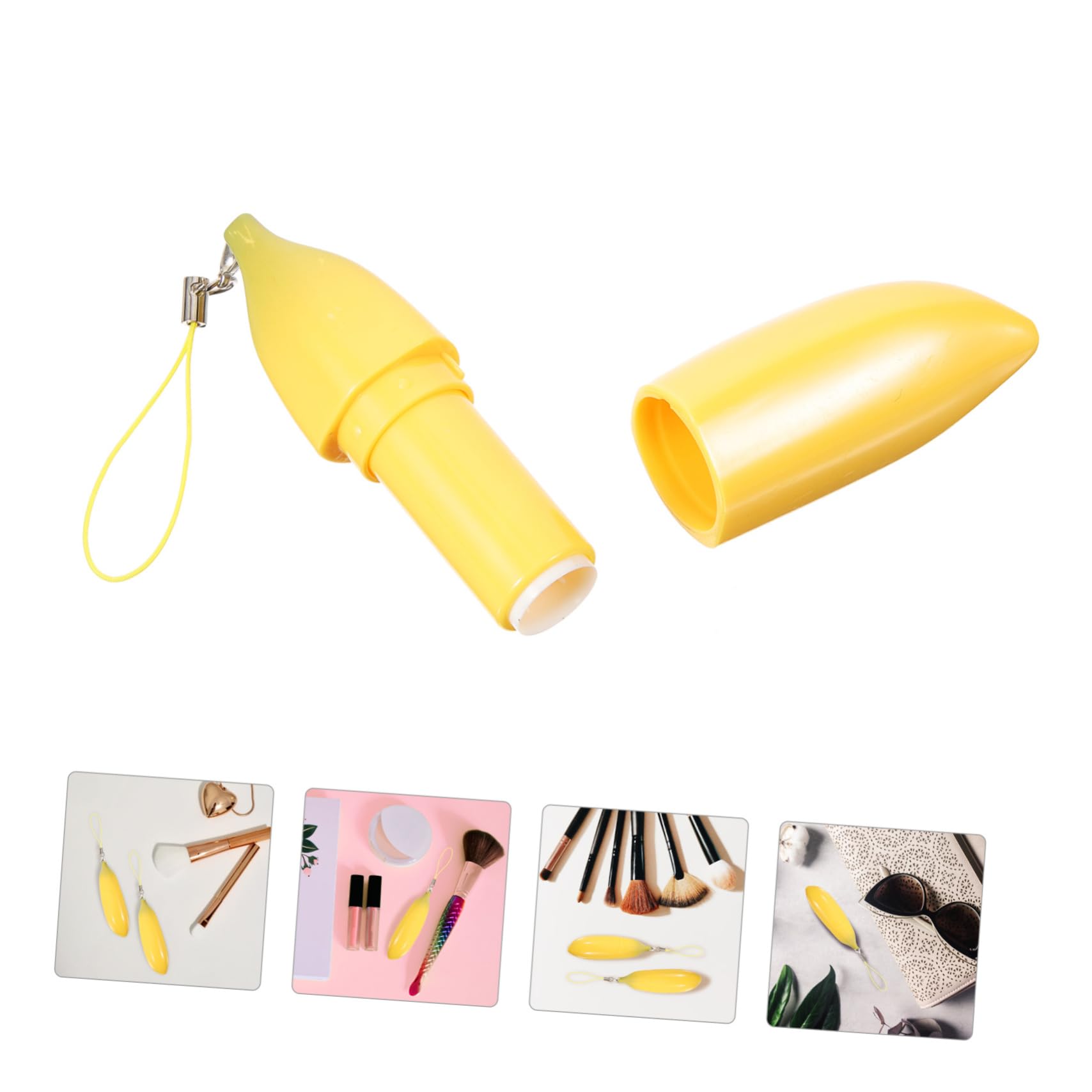 Botellas Vacías De Brillo Labial Forma De Contenedores De Bálsamo Labial Para Y Rellenables 6 Piezas X 5