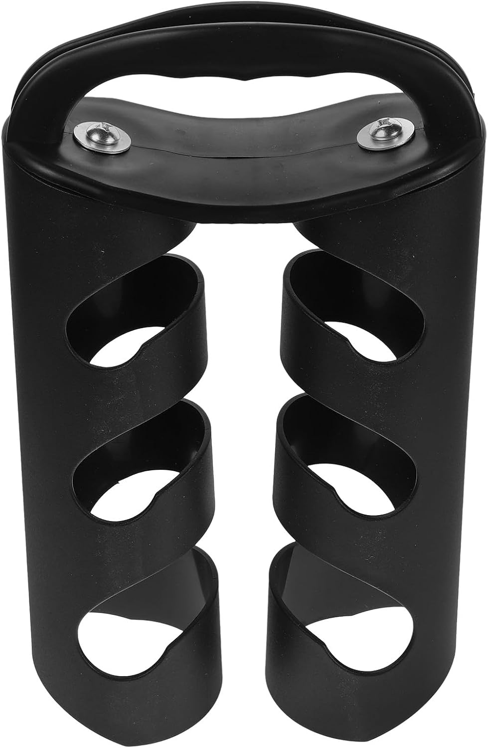 SUPVOX Small Plastic Dumbbell Stand for Home Gym, Compact Hand Weight Rack with Reinforced Rotating Design, Single-piece Dumbbell Storage Organizer for Fitness Equipment