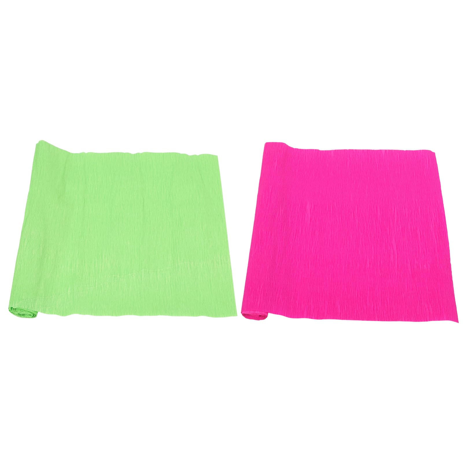 DOITOOL Versatile Crepe Paper Rolls 2 Pack Festive Basket Filler Decorative Crepe Paper for Diy Projects