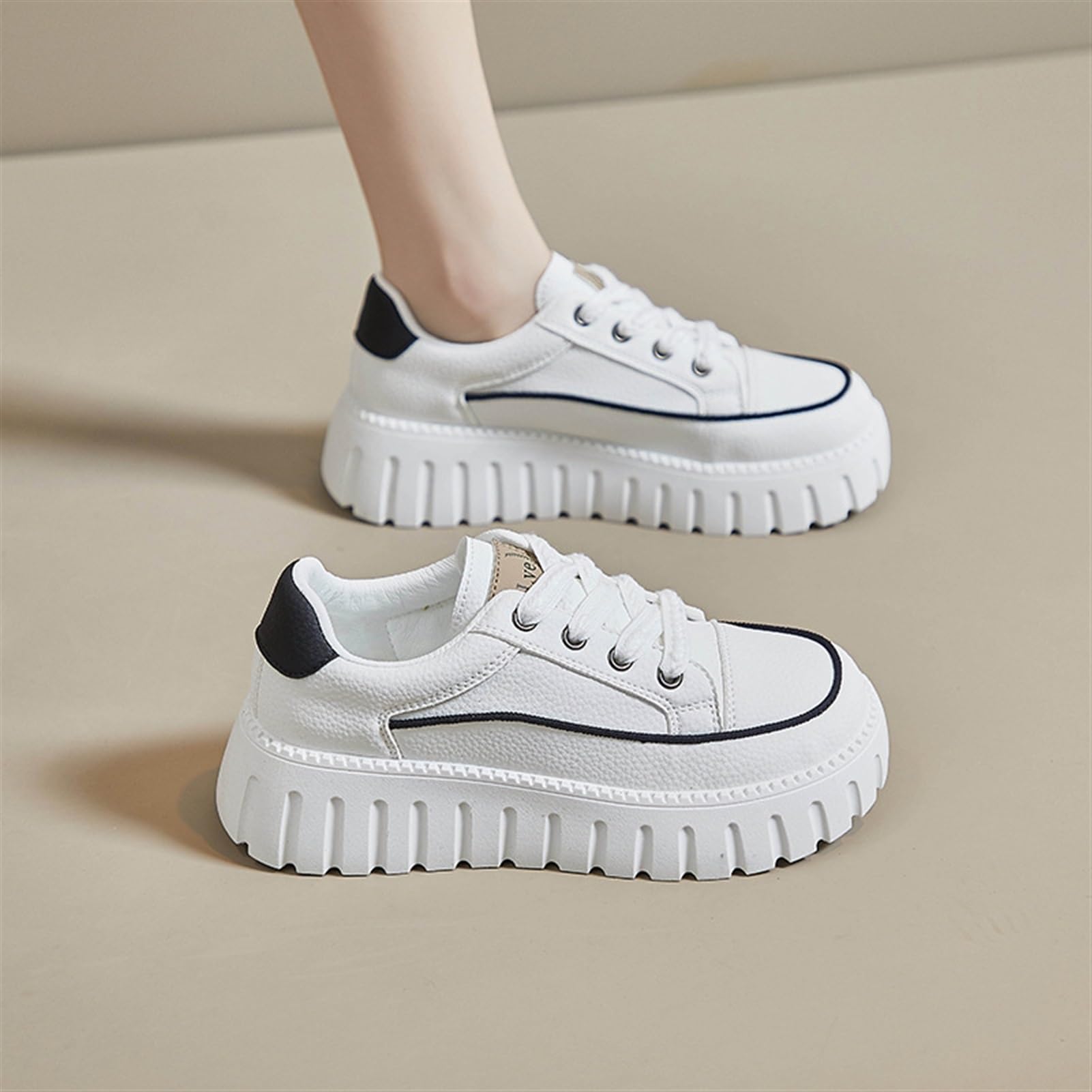 Nuevas Sneakers Mujer Moda Casual Chunky Zapatillas De Deporte Aumentar La Altura Zapatillas De Deporte para Los Estudiantes A Usar Zapatillas para Correr Al Aire Libre