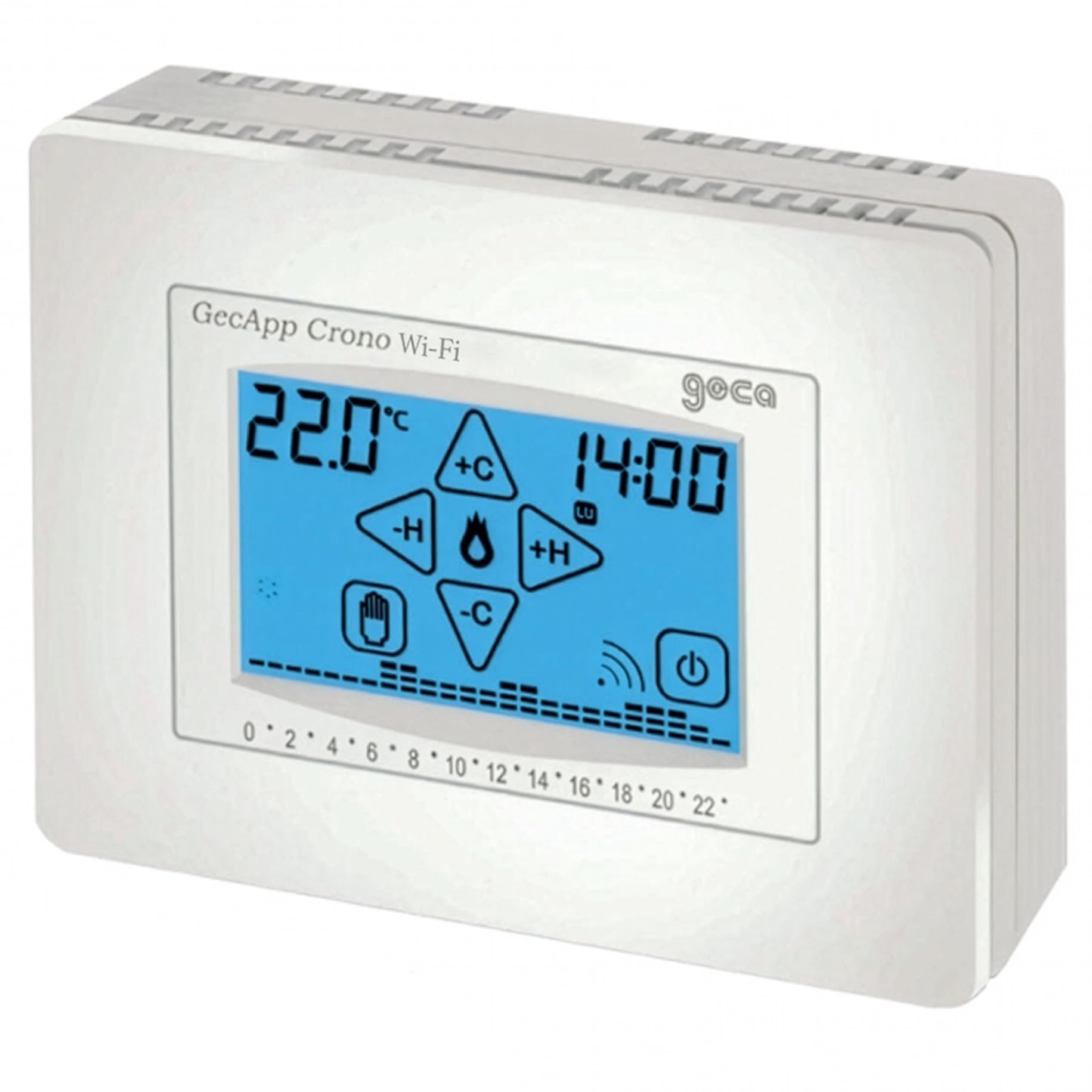 CRONOTERMOSTATO GECAPP WI-FI TOUCH SCREEN 230V Bianco - GECA 35262375