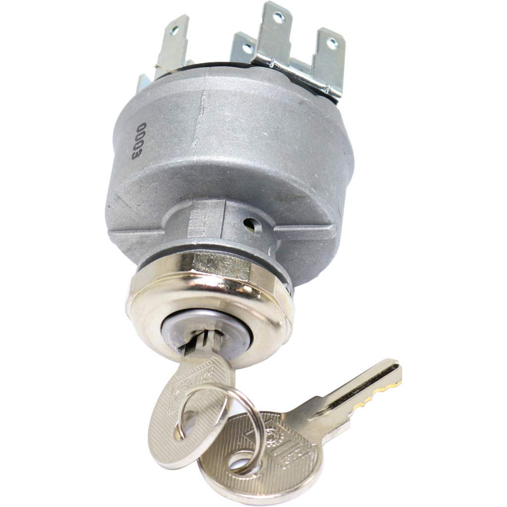 for International Scout Ignition Switch 1961-1971 | w/Lock Cylinder | w/ 1 Key | 11 Male Terminals | Blade Type