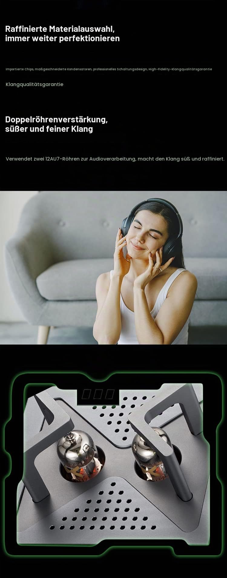 XDUOO TA-22 ES9038Q2M*2 DSD256 HD Bluetooth PCM 32Bit/384kHz Balance Ausgang High Performance DAC/Tube Balance Kopfhörer Verstärker