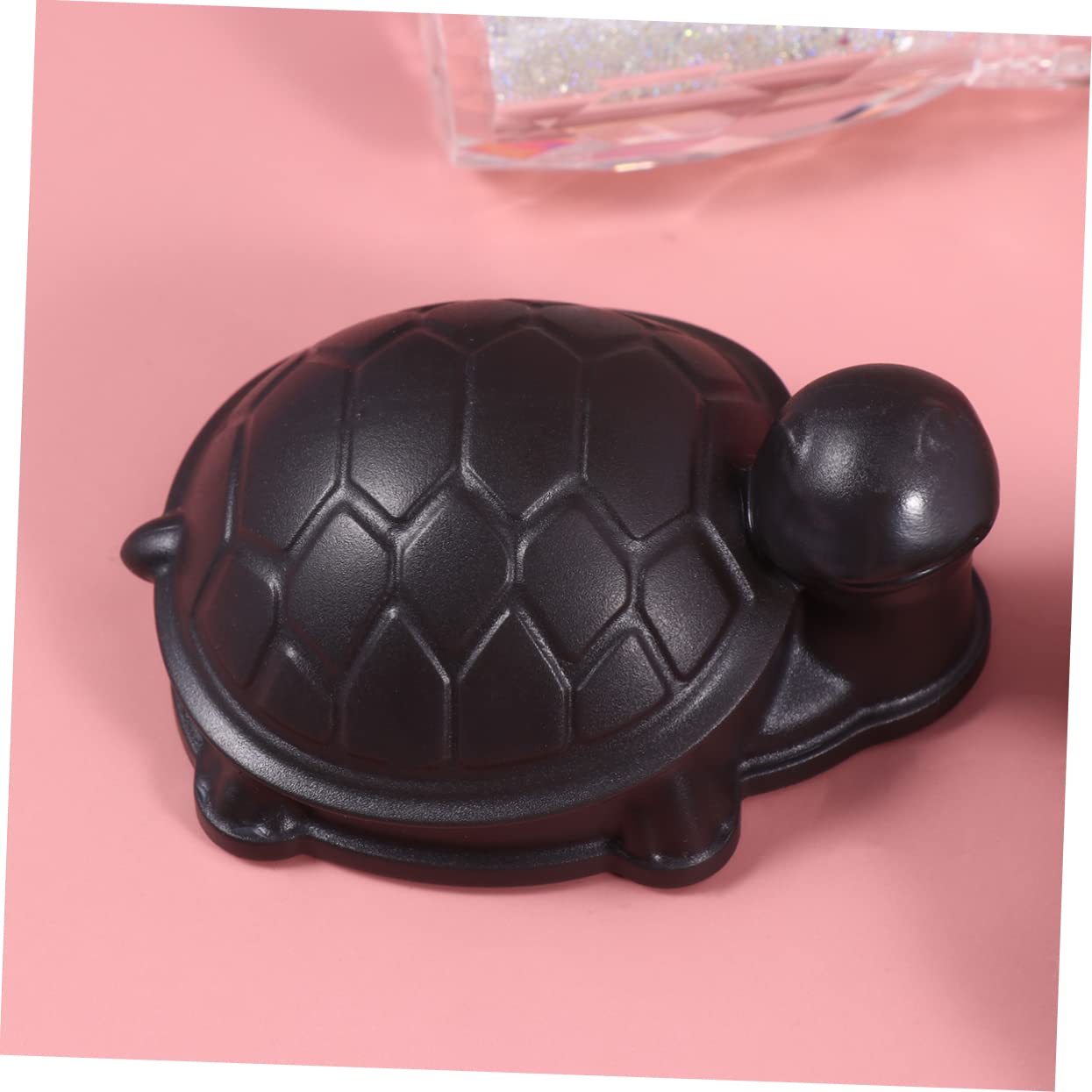 POPETPOP 3piezas Cepillo Magnético para Limpiar Diseño De Tortuga Herramienta De Limpieza para Peceras y Cristales De para y Peceras Negro