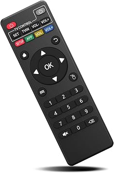 Replacement Remote Control for MXQ PRO 4K Smart Android TV Box Media Player