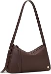 CLUCI Petit sac à épaule, pour femmes tendance avec 2 Bracelet amovible, Purse en cuir végétalien pour le corps croisé, sac à main en flap