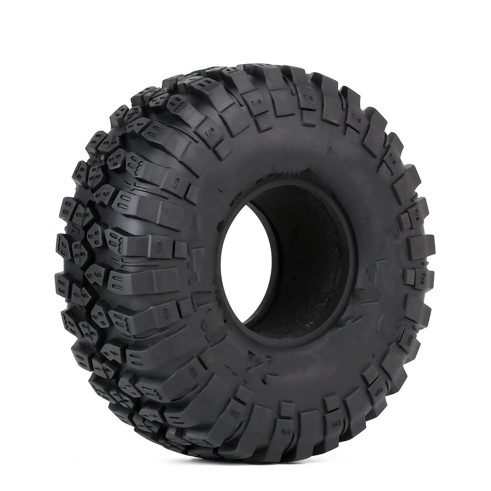 RC NeumáTicos Compatible con TRX-4 para Axial SCX10 90046 SCX10 III AXI03007 para Tamiya CC01 D90 D110 para 1/10 RC Crawler 1,9 Neumáticos De Oruga RC