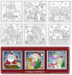 CRASPIRE Merry Christmas Silicone Clear Stamps Snowman Gift Snowflake Christmas Patterns Clear Stamps for Christmas Card Making Decoration DIY Scrapbooking Embossing Album Decor Craft
