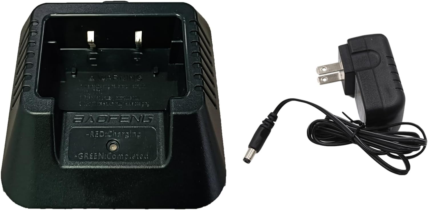 BAOFENG UV-5R Charger Base US Adapter for BF-F8HP Two Way Radio Accessories 7.4V for UV-5RA UV-5RE