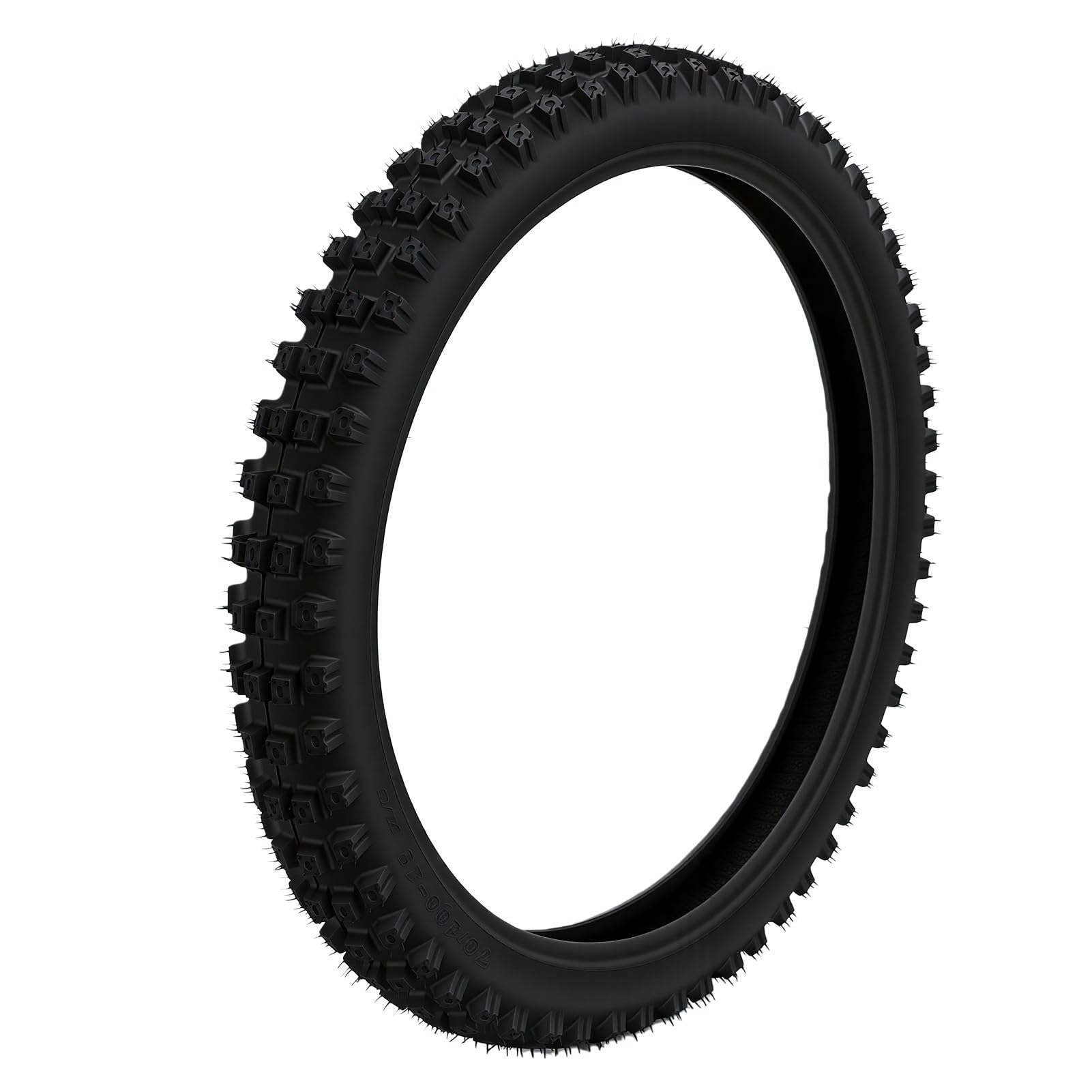 Luocute Pneumatico da Moto 70/100-19, Off-Road per Motociclette da