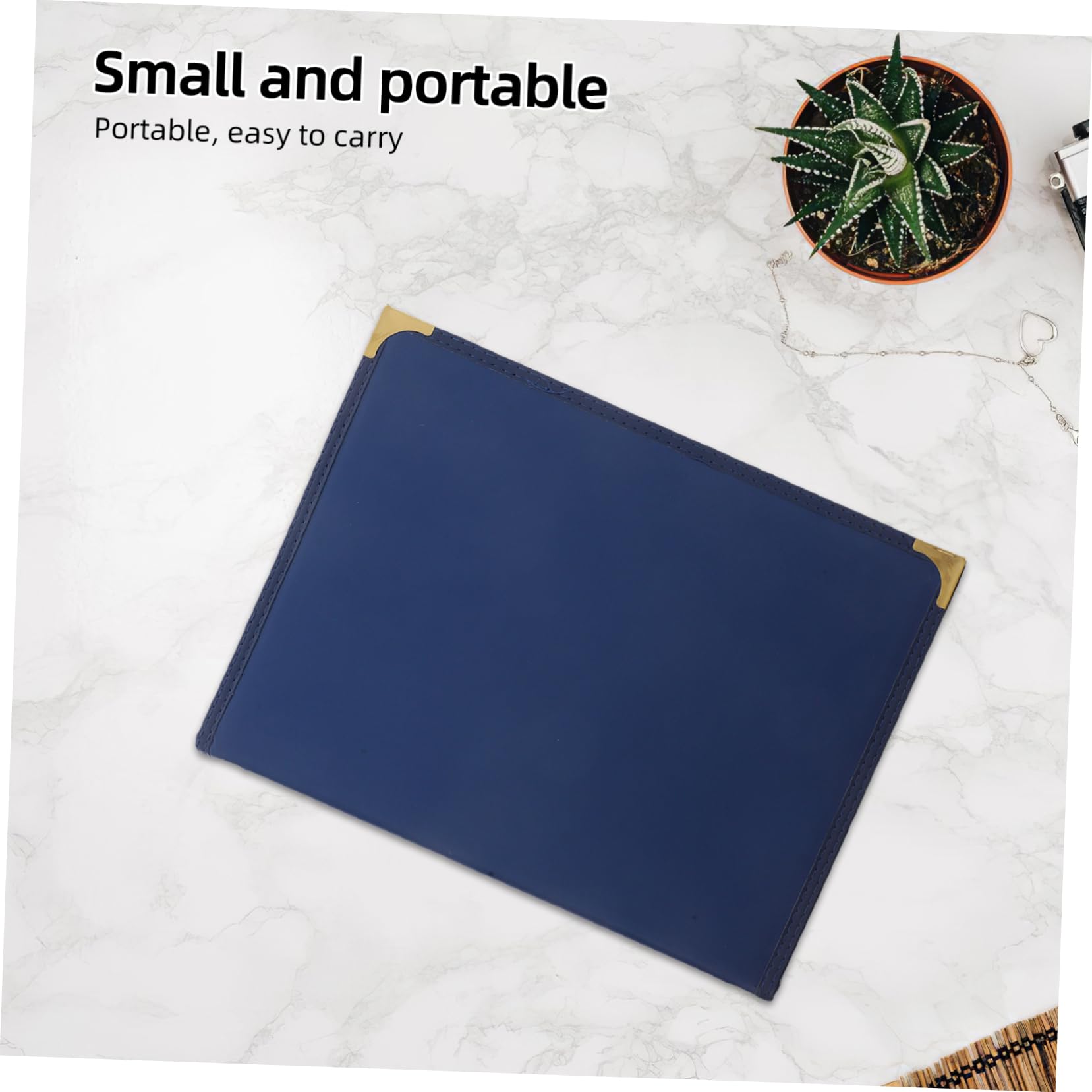 Ciieeo 2piezas Menú Protector De Menú Para Restaurante y Cafetería Fundas De Piel Sintética Transparente Portamenús Para Páginas Archivos Para De Bar y De Comida