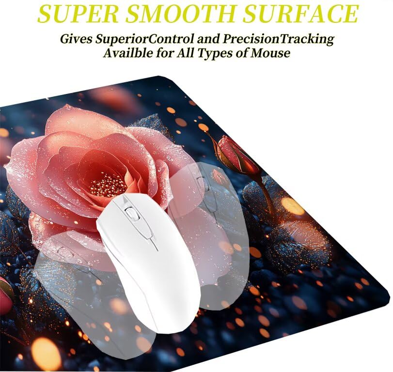 Tapis de souris gamer imperméable et lavable grand format pour PC et ordinateur - 4