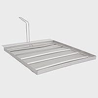 Vista 17 de Filtro Comercial para Freidora Profunda AF45 de 13.75" x 13.75", Colador de Malla de Acero Inoxidable para Freidora, Aumenta la Vida Útil del Aceite