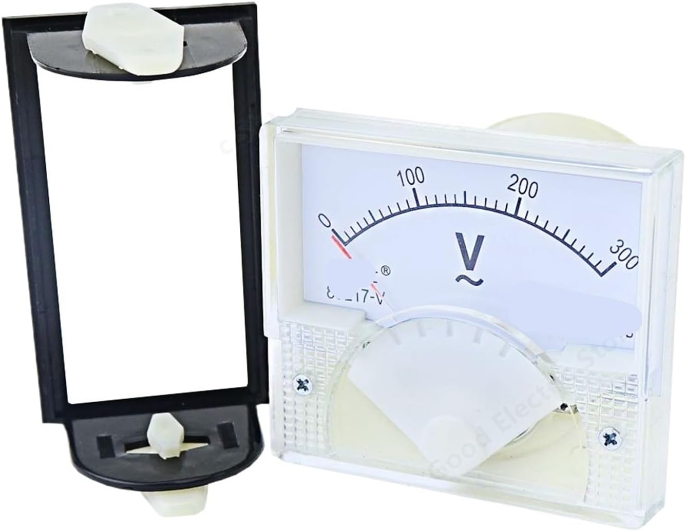 85L17 AC 100V-500V 70 * 40mm Rectangular Analog Voltage Panel Meter(300V)