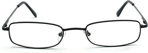 Miniatura 8 de EYE ZOOM - 5 pares de lectores rectangulares de metal para hombres y mujeres multicolor