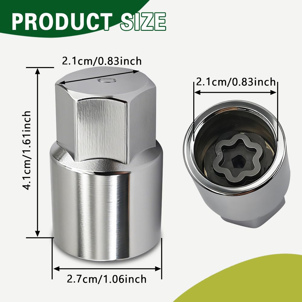 D-Wheel Locking Lug Nut Removal Tool -2 D-Wheel Locking Lug Nut Removal Tool -2