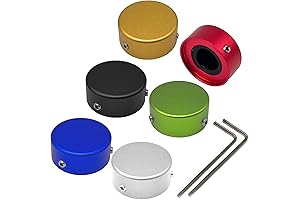 SOLUTEK BUTTONS V1 6Pcs Multicolors - Barefoot Buttons: Enhance Your Pedal Playing Experience