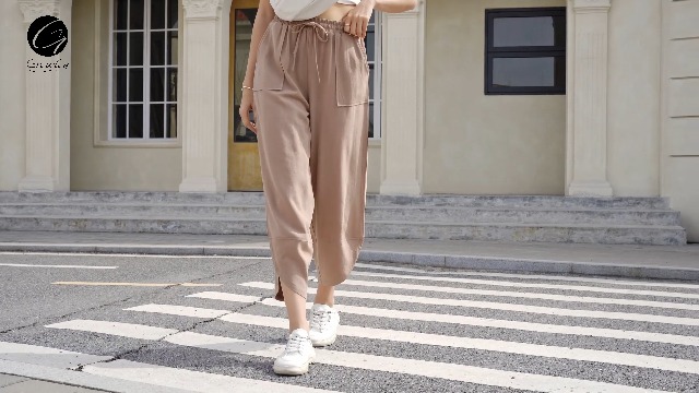 grewley Petite Linen Pants for Women Wide Leg Baggy Comfy Pants