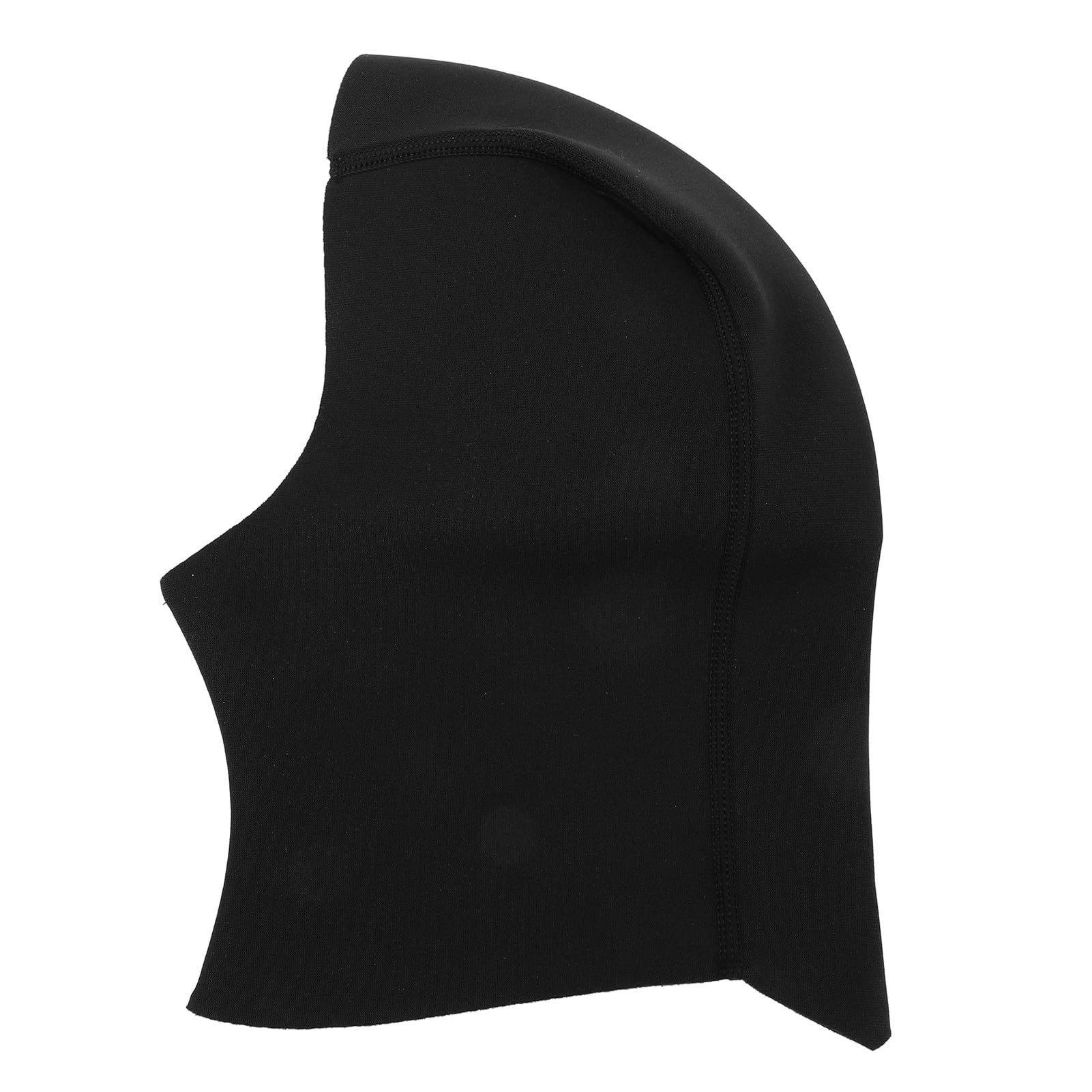 Cagoule de Combinaison Noire en Néoprène 3 Mm pour Un Maintien Efficace de la Chaleur, Une Protection des Oreilles et de la Tête, Résistante au Soleil, Adaptée à la Plongée en Apnée, à la