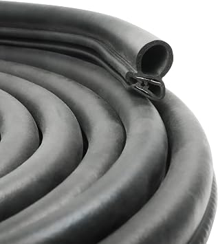 Rubber Edge Trim,Car Weather Striping,Door Rubber Seal Strip Trim Seal,Automotive Weather Stripping Edge Guard for Cars, Boats, RVs, Trucks, and Home Applications 10 FT