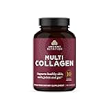 Ancient Nutrition Collagen Peptides Pills, Hydrolyzed Multi Collagen Supplement, Types I, II, II, V & X, Supports Healthy Skin and Nails, Gut Health and Joints, 90 Capsules