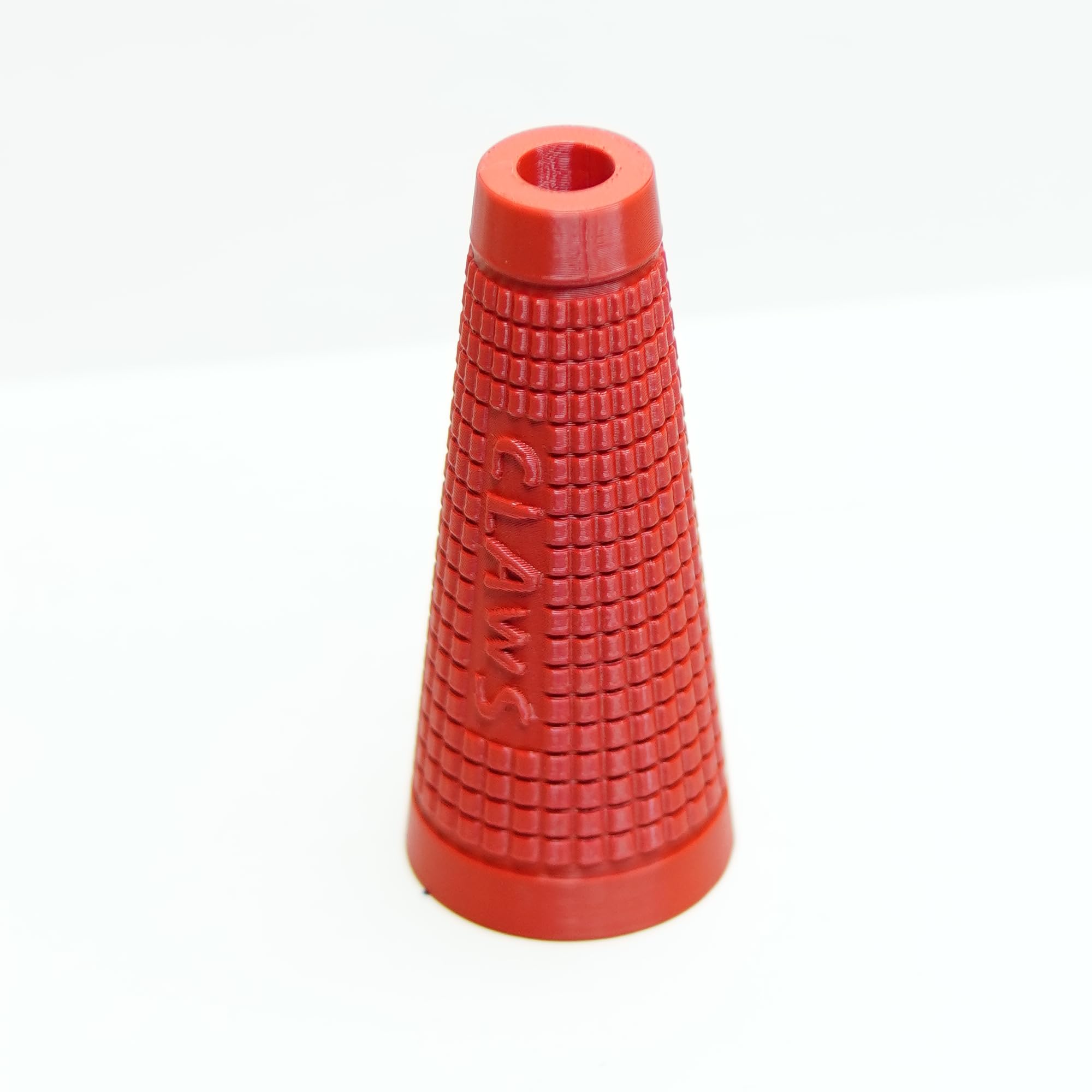 Arm Wrestling Cone Grip, Red Training Handle with Textured Surface (60 mm)-image-22