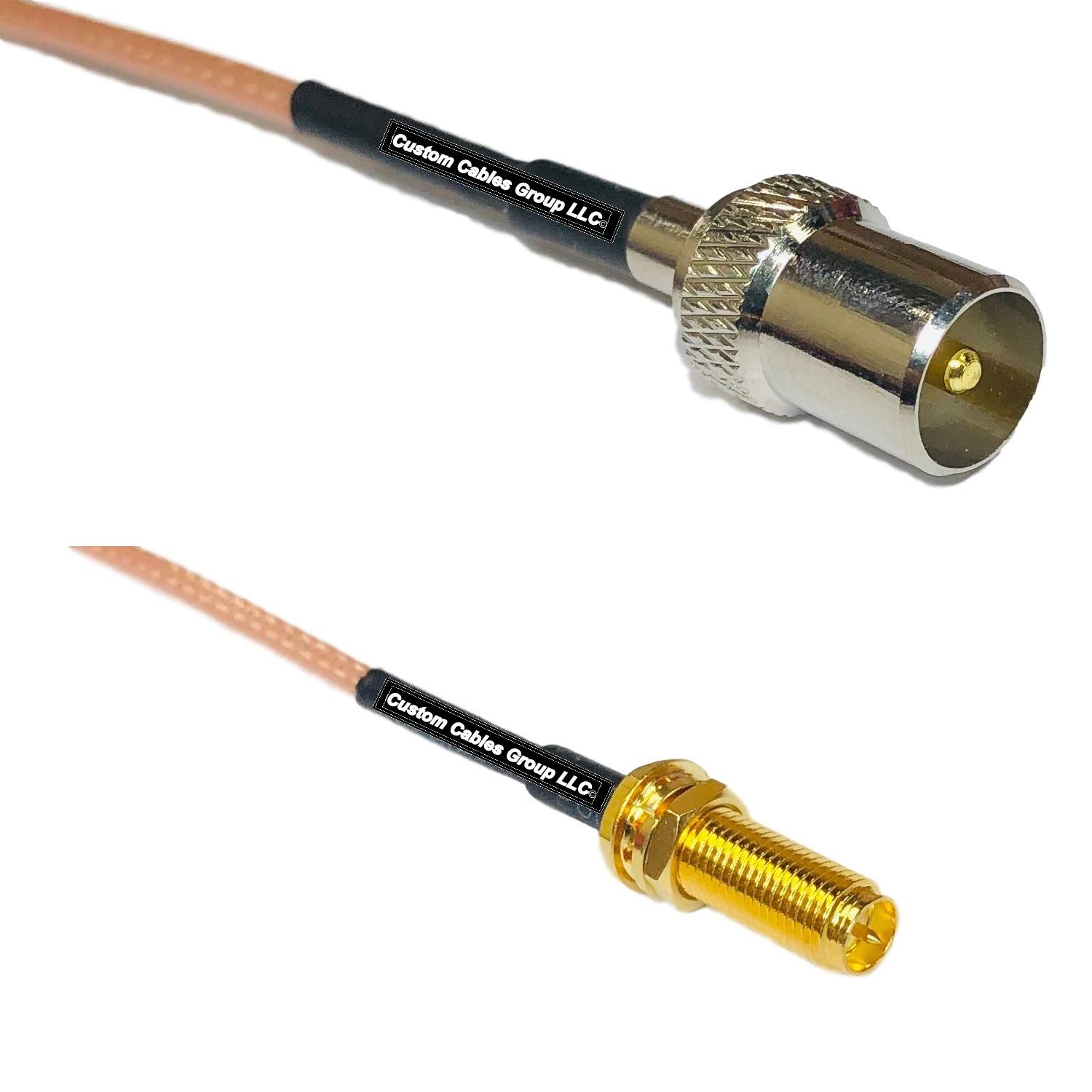 6 feet RG316 DVB TV Pal Male to RP-SMA Female Long RF Pigtail Coaxial Cable