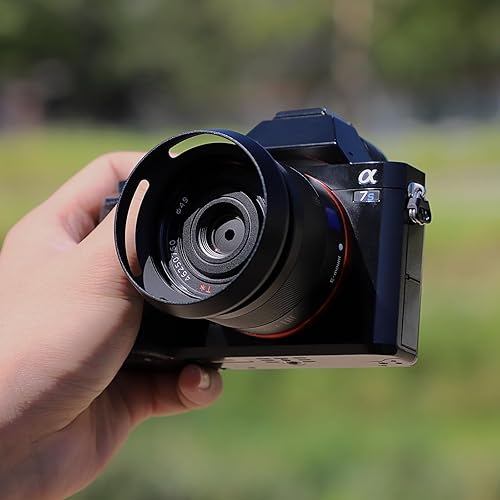 Miniatura 3 de Haoge LH-SE1 Parasol de lente de metal para Sony RX1 RX1R RX1R II III rx1m2 m3 Accesorios de cámara digital Reemplaza LHP-1, Sony FE 0.945 in F1.8,